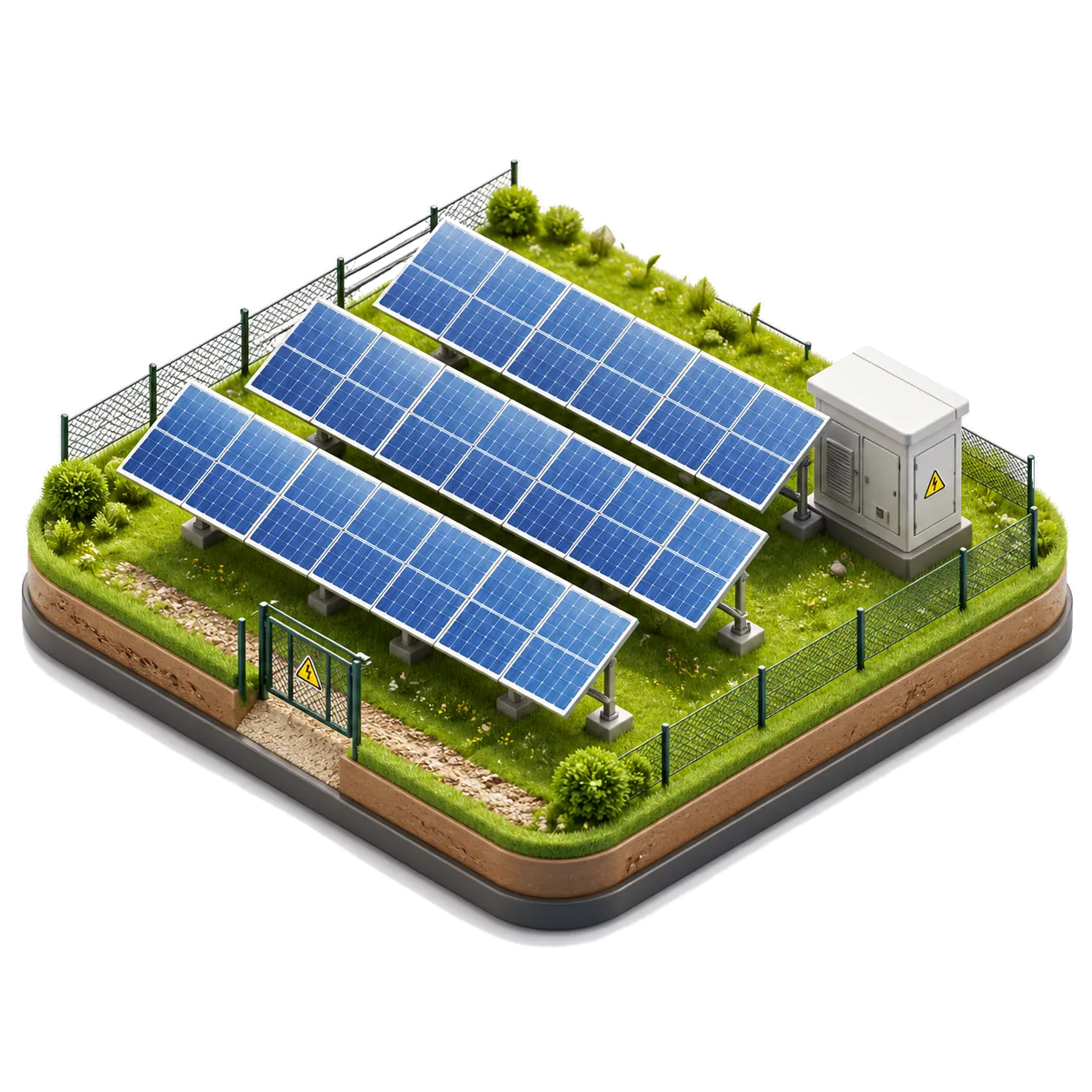 Centrales solaires au sol